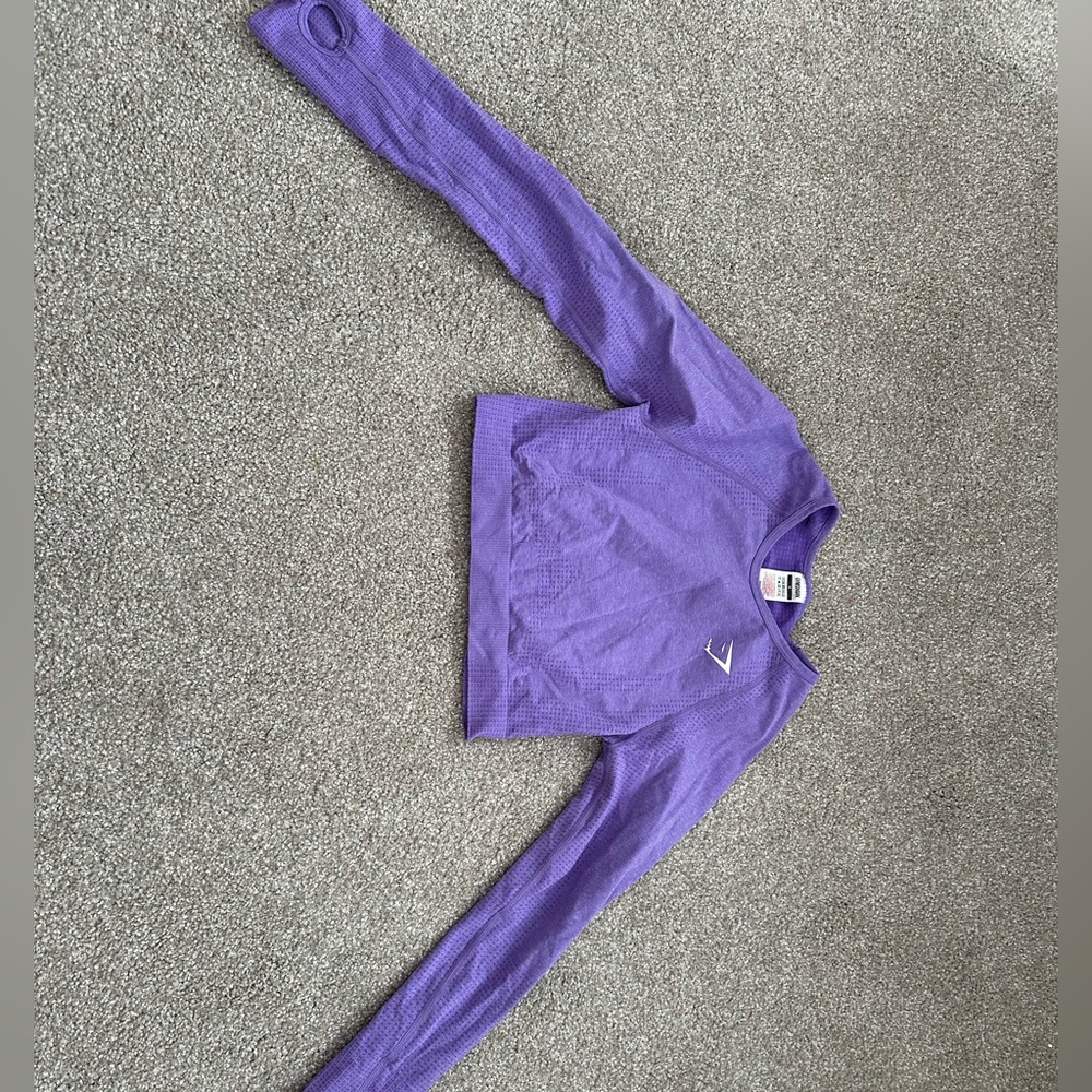 Gymshark purple vital top